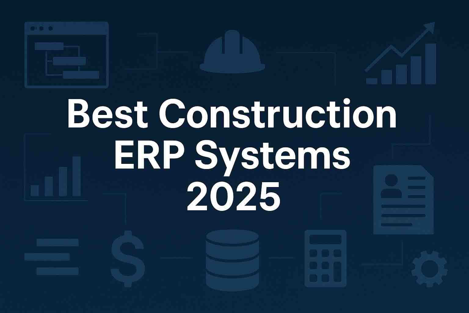 Building Success from the Ground Up: A Comprehensive Guide to the Best ERP Software for Construction Companies