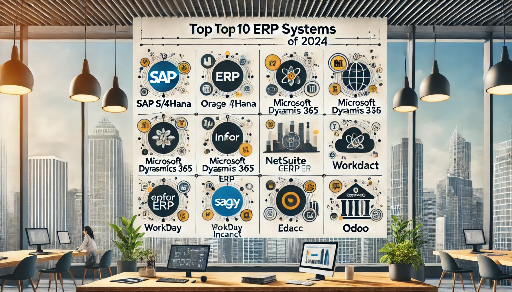 Navigating the Digital Backbone: Top ERP Systems for Large Enterprises